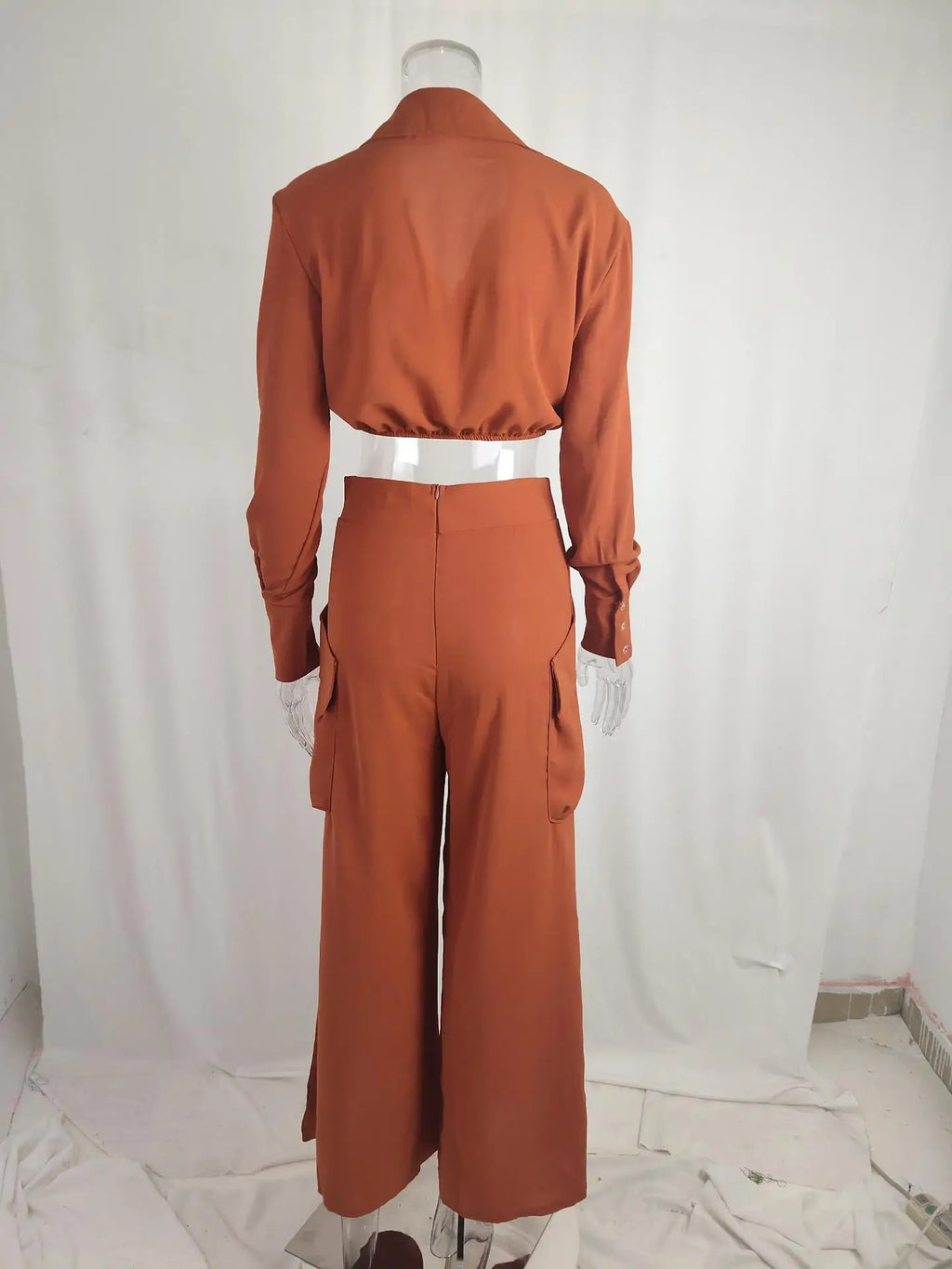 Elegantes Damen Hemdblusenkleid – Langes Sommerkleid mit Bindegürtel