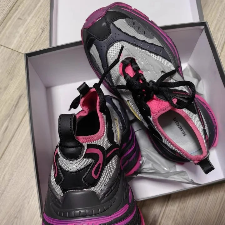 8 cm dicksohlige Dad-Schuhe 16XL Herrensneaker Weiß-Grün Nischen-High-End-Sportschuhe mit dicker Sohle Freizeit-Tankschuhreifen