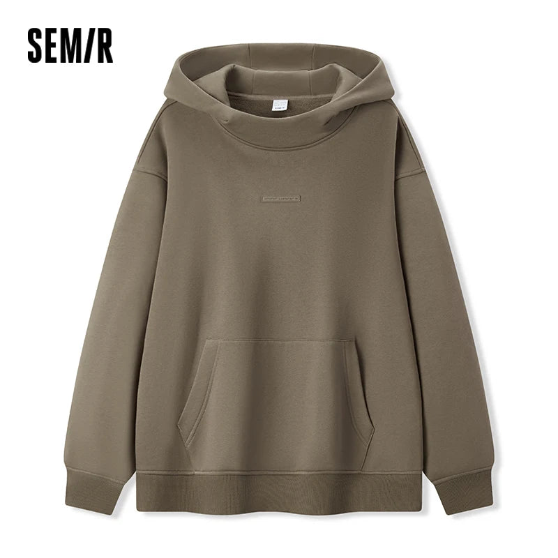 Semir Hoodie Herren Thermisch Bakteriostatisch 2024 Winter Neu Kapuzenpullover Locker Oversize