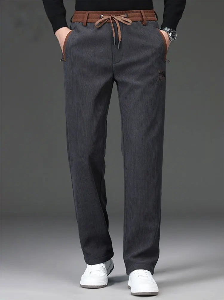 Herren Jogginghose – Bequeme Freizeithose mit elastischem Bund & Kontrastdetails