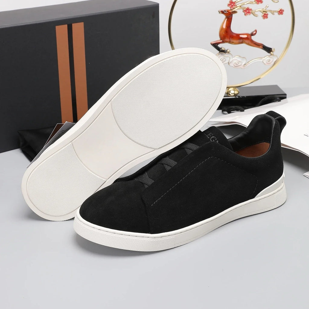 Luxuriöse Sportschuhe, handgefertigt, ideales Weihnachtsgeschenk, Freizeitsneaker, atmungsaktiv, geschäftlich, flach, Wanderschuhe, rutschfest, Outdoor-Radschuhe