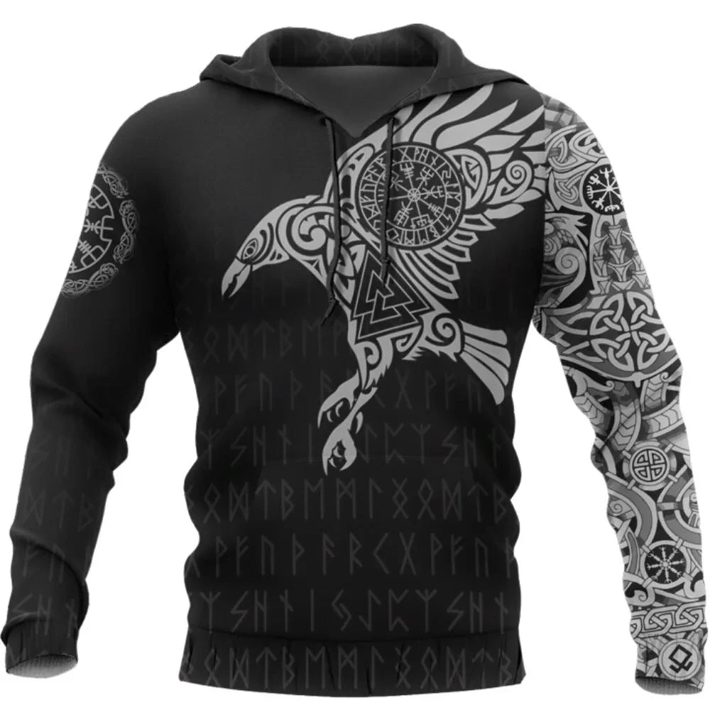 Neuer Herren-Hoodie für den Herbst, 3D-Print Sweatshirts, urbaner Trend, vielseitig kombinierbare, übergroße Oberteile, Kapuzenkleidung für Männer