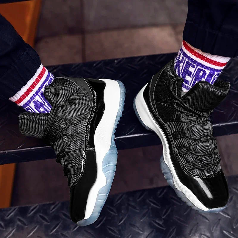 Kinder-Basketballschuhe Neue atmungsaktive, bequeme Sportschuhe für Kinder Outdoor-Basketball-Sneaker für Jungen Turnschuhe für Mädchen