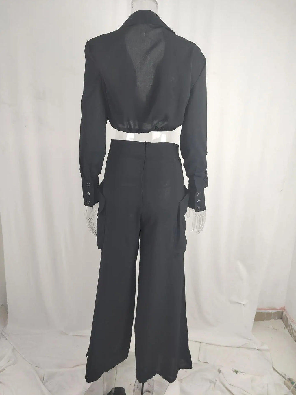 Elegantes Damen Hemdblusenkleid – Langes Sommerkleid mit Bindegürtel