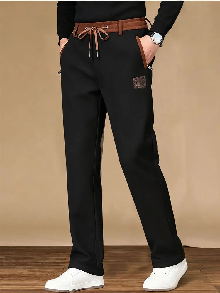 Herren Jogginghose – Bequeme Freizeithose mit elastischem Bund & Kontrastdetails