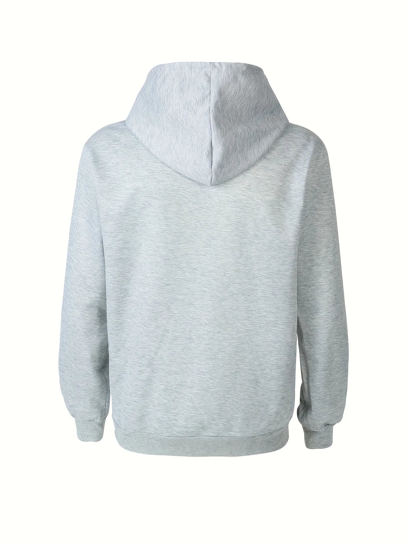 Lässiges Herren-Sweatshirt für Herbst und Winter, locker geschnitten mit Kapuze, Los Angeles-Schriftzug, langärmelig und warm als Pullover