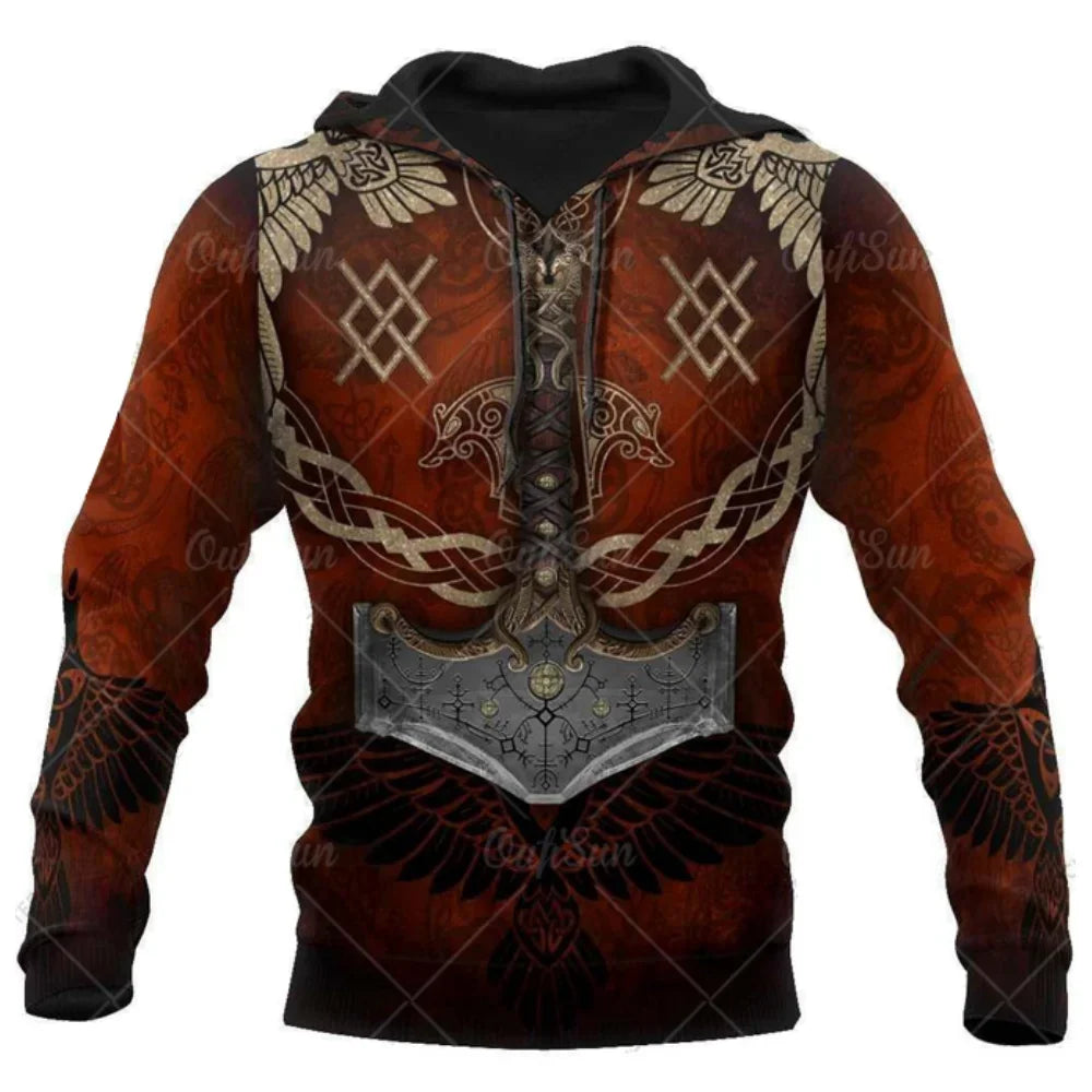 Neuer Herren-Hoodie für den Herbst, 3D-Print Sweatshirts, urbaner Trend, vielseitig kombinierbare, übergroße Oberteile, Kapuzenkleidung für Männer