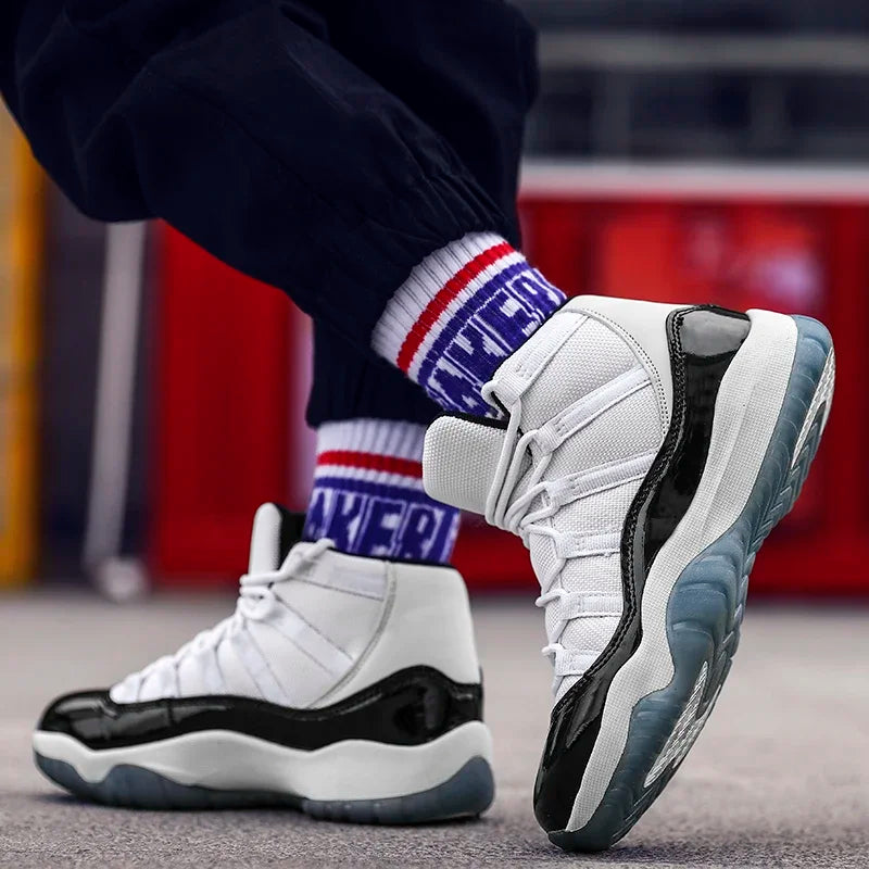 Kinder-Basketballschuhe Neue atmungsaktive, bequeme Sportschuhe für Kinder Outdoor-Basketball-Sneaker für Jungen Turnschuhe für Mädchen